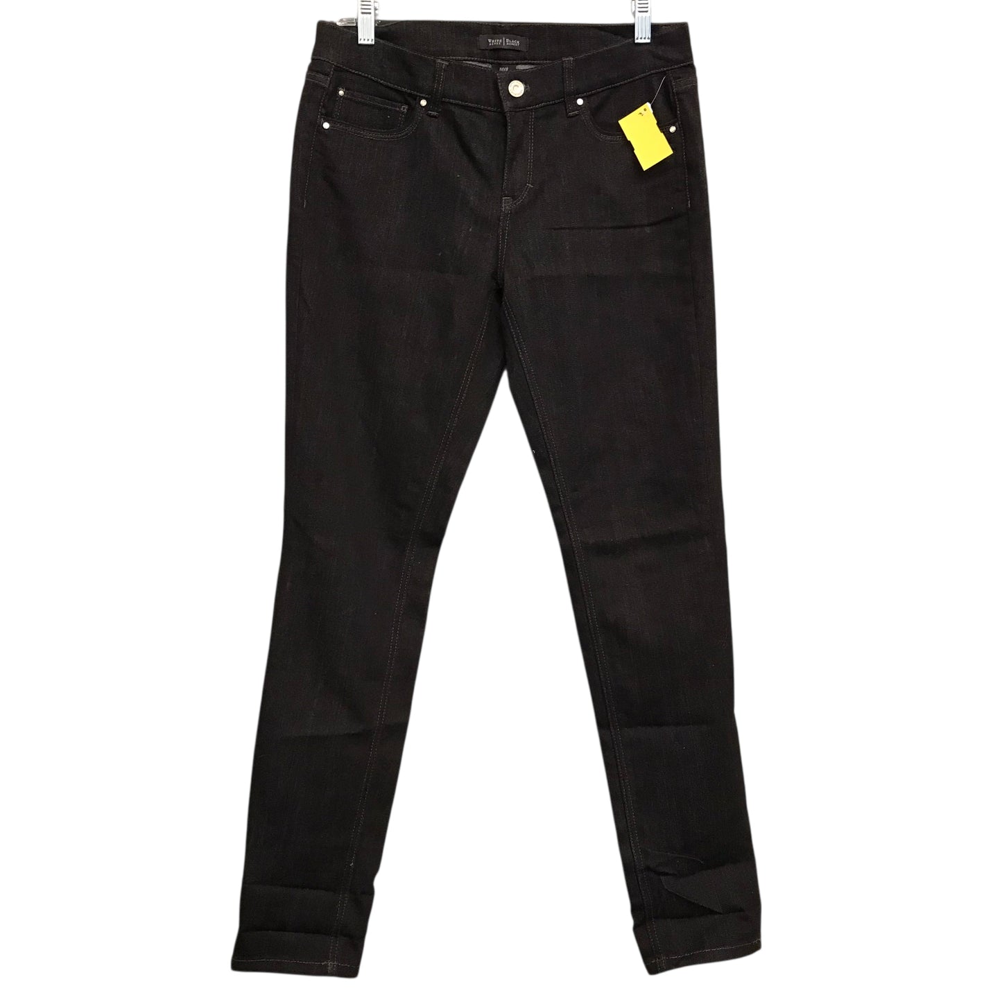 Jeans Skinny By White House Black Market In Black Denim, Size:6