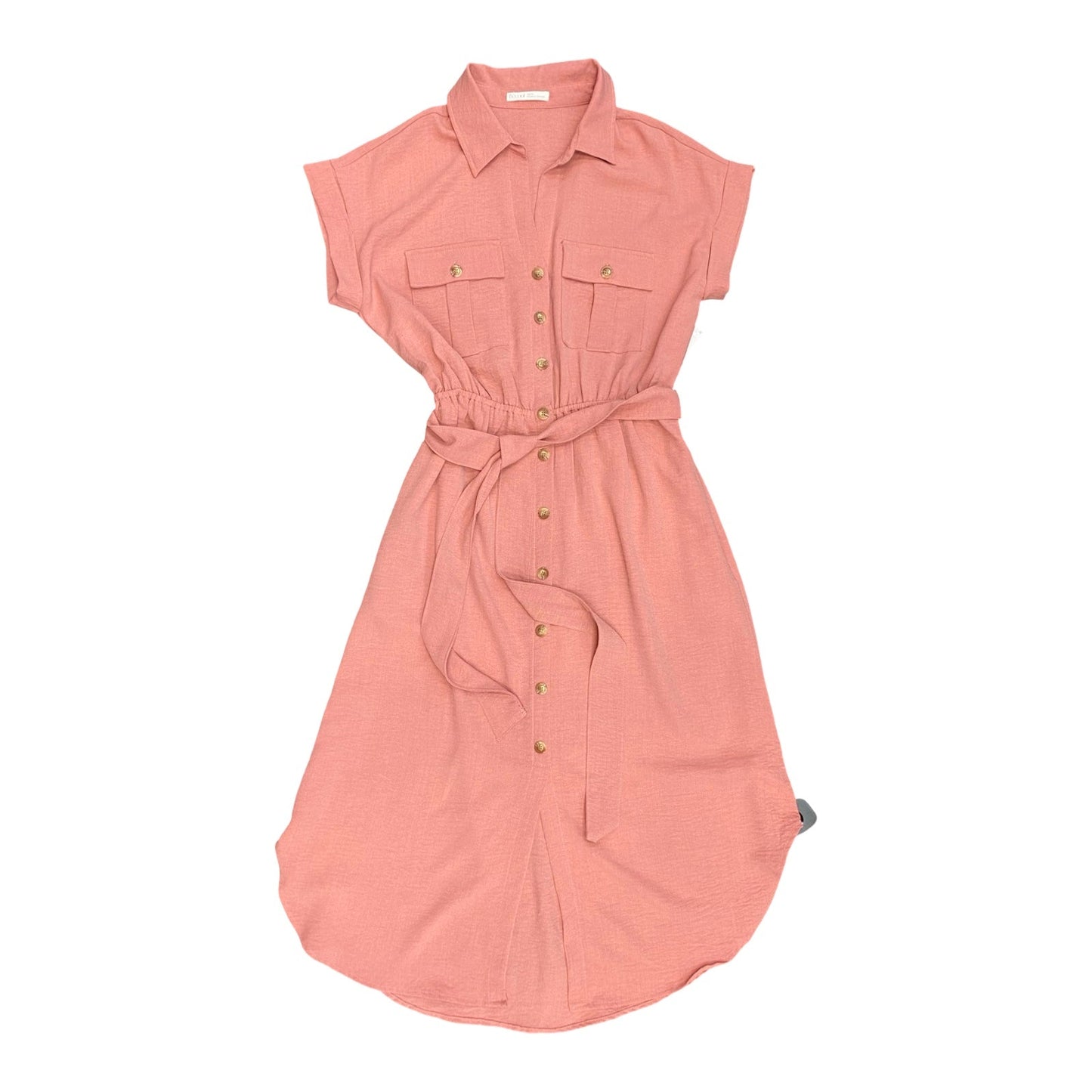 Dress Casual Maxi By Be Cool In Pink, Size:M