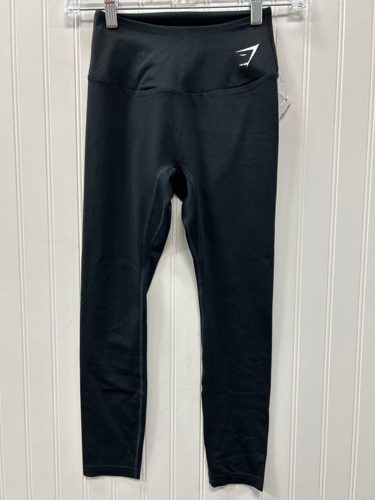 Athletic Leggings Capris By Gym Shark In Black, Size:S