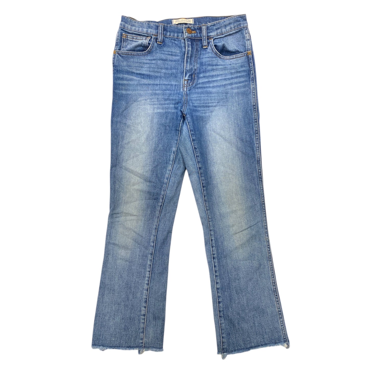 Jeans Straight By Madewell In Blue Denim, Size:2