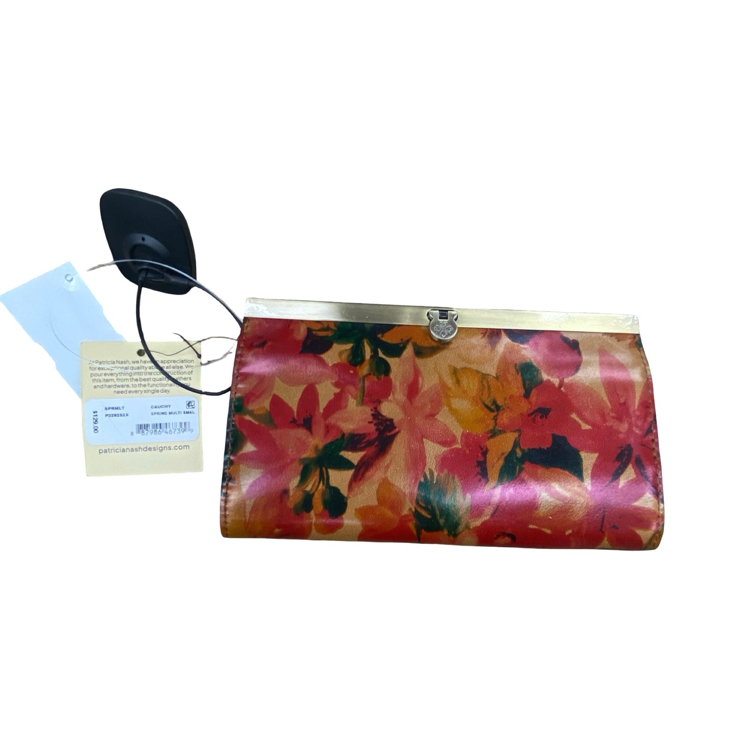 Wallet Designer By Patricia Nash In Floral Print, Size:Large (7.5”x4.25”)