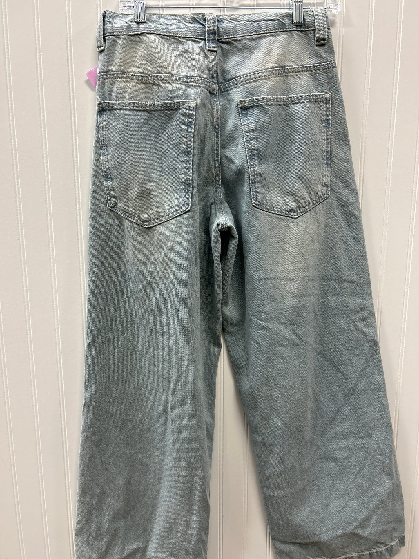 Jeans Straight By Loft In Brown Denim, Size:10