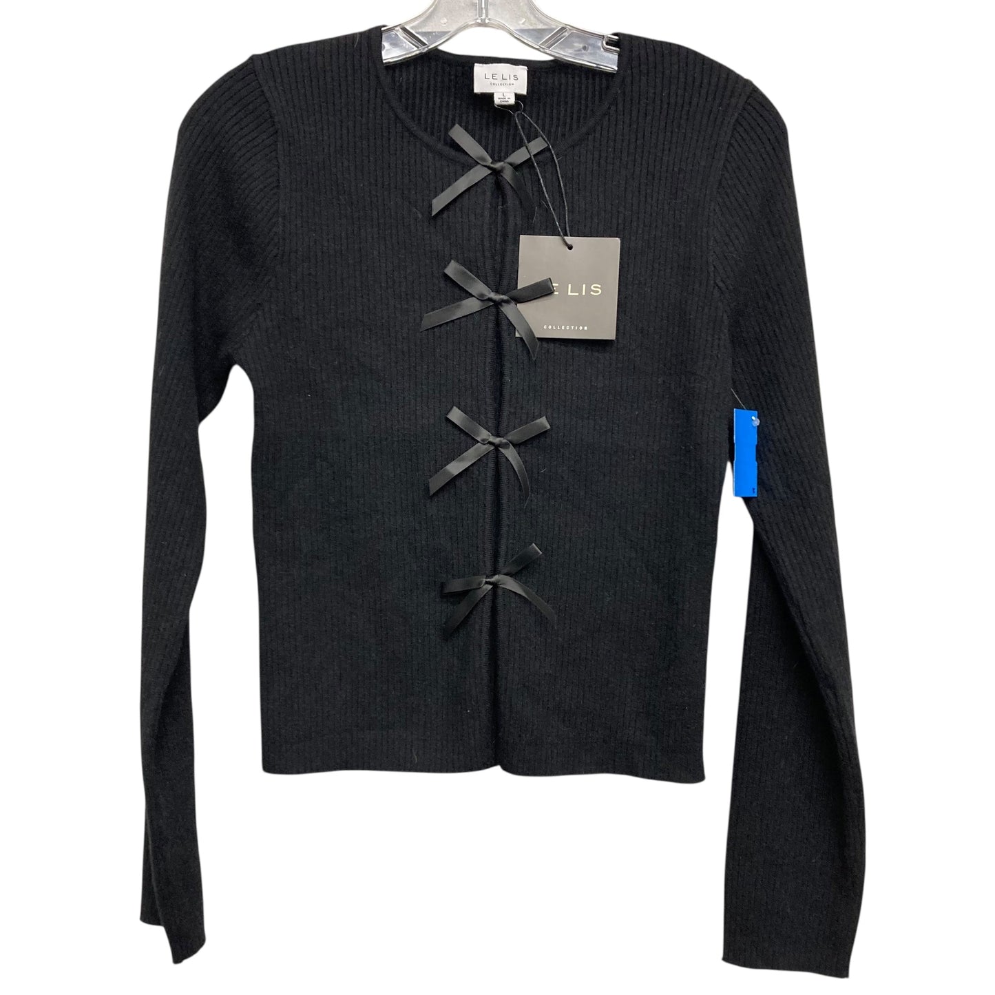 Top Ls By Le Lis In Black, Size:L