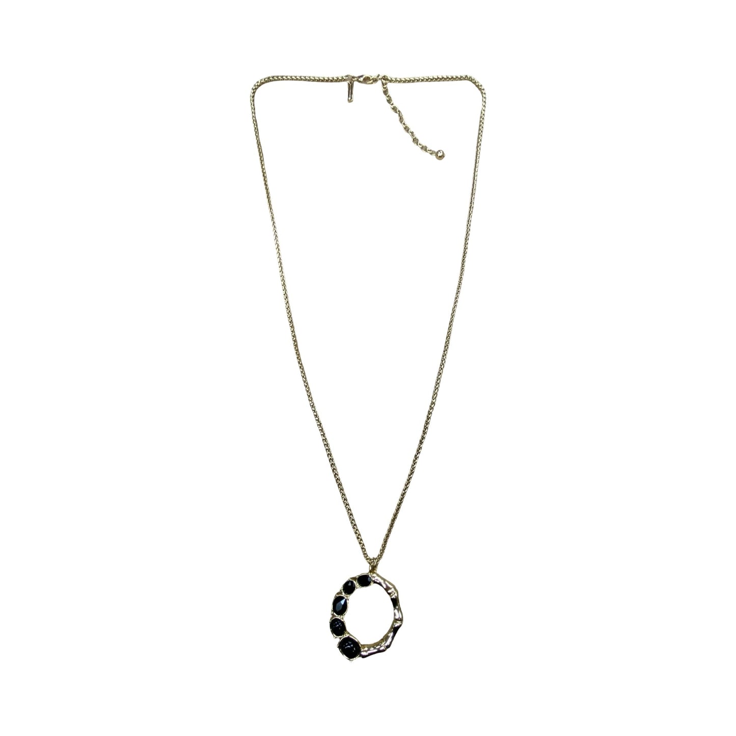 Necklace Pendant By White House Black Market In Black & Gold