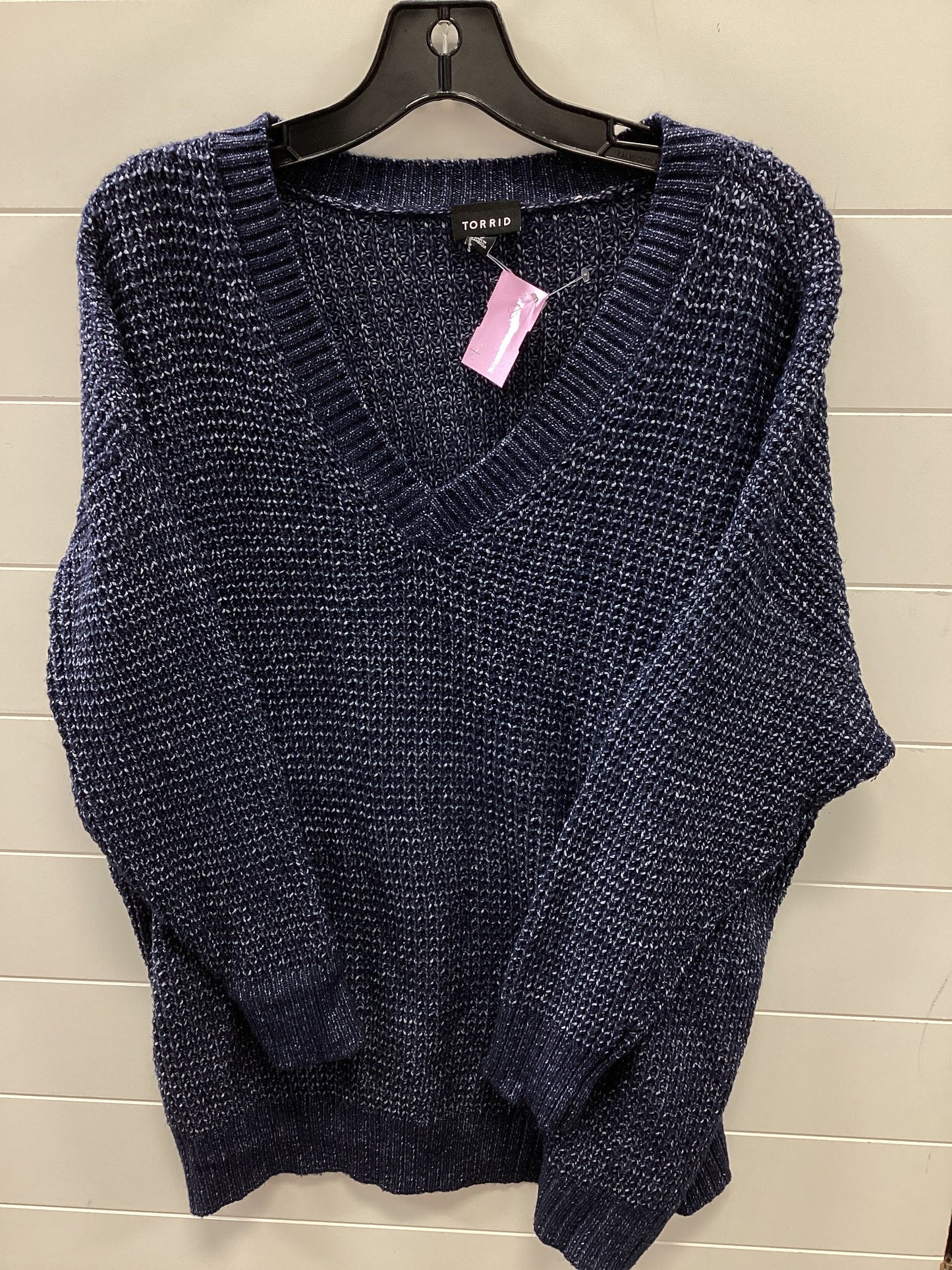 Sweater By Torrid In Blue, Size:2X