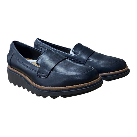 Shoes Flats By Clarks In Black, Size:5