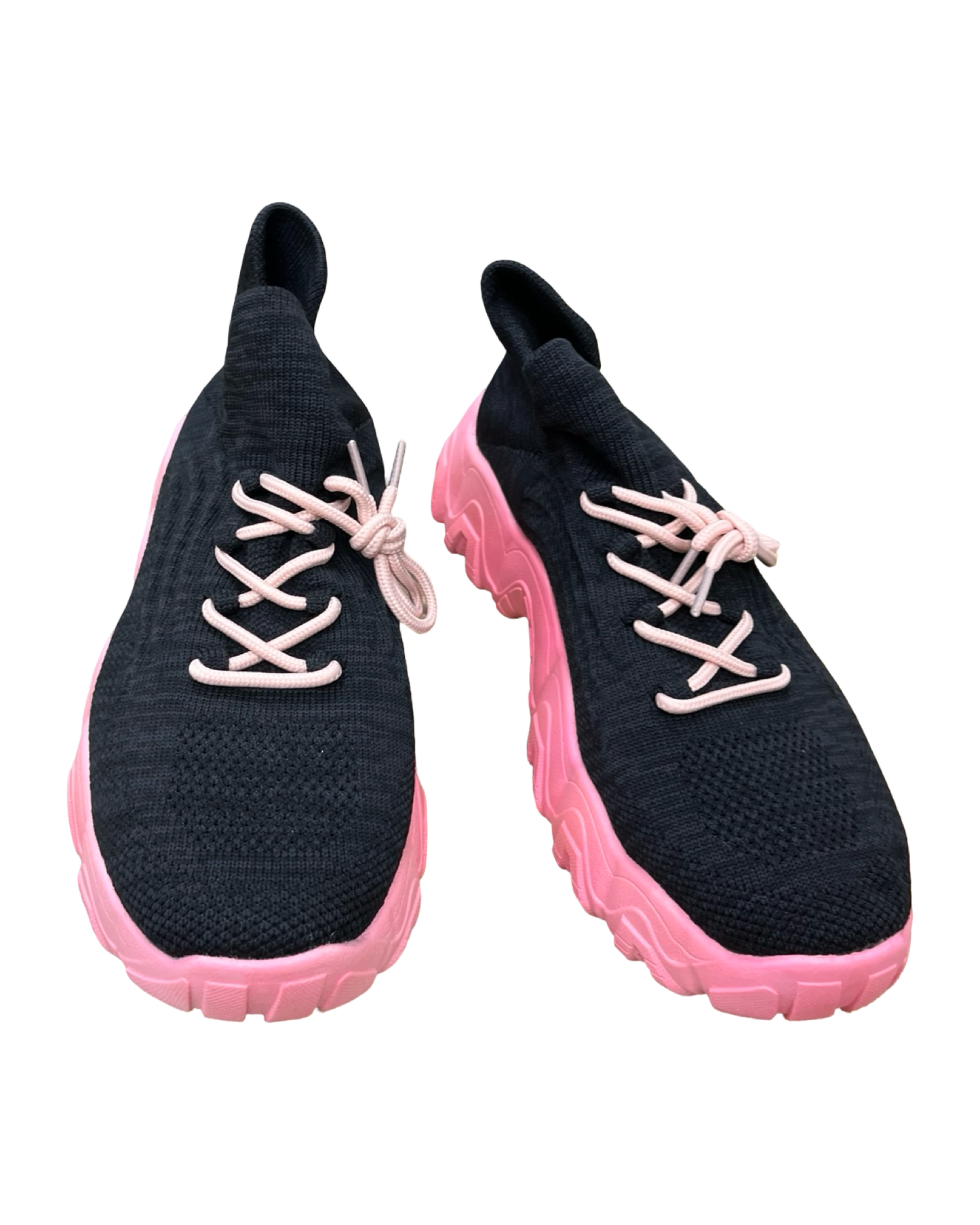 Shoes Athletic By Clothes Mentor In Black & Pink, Size:12.5
