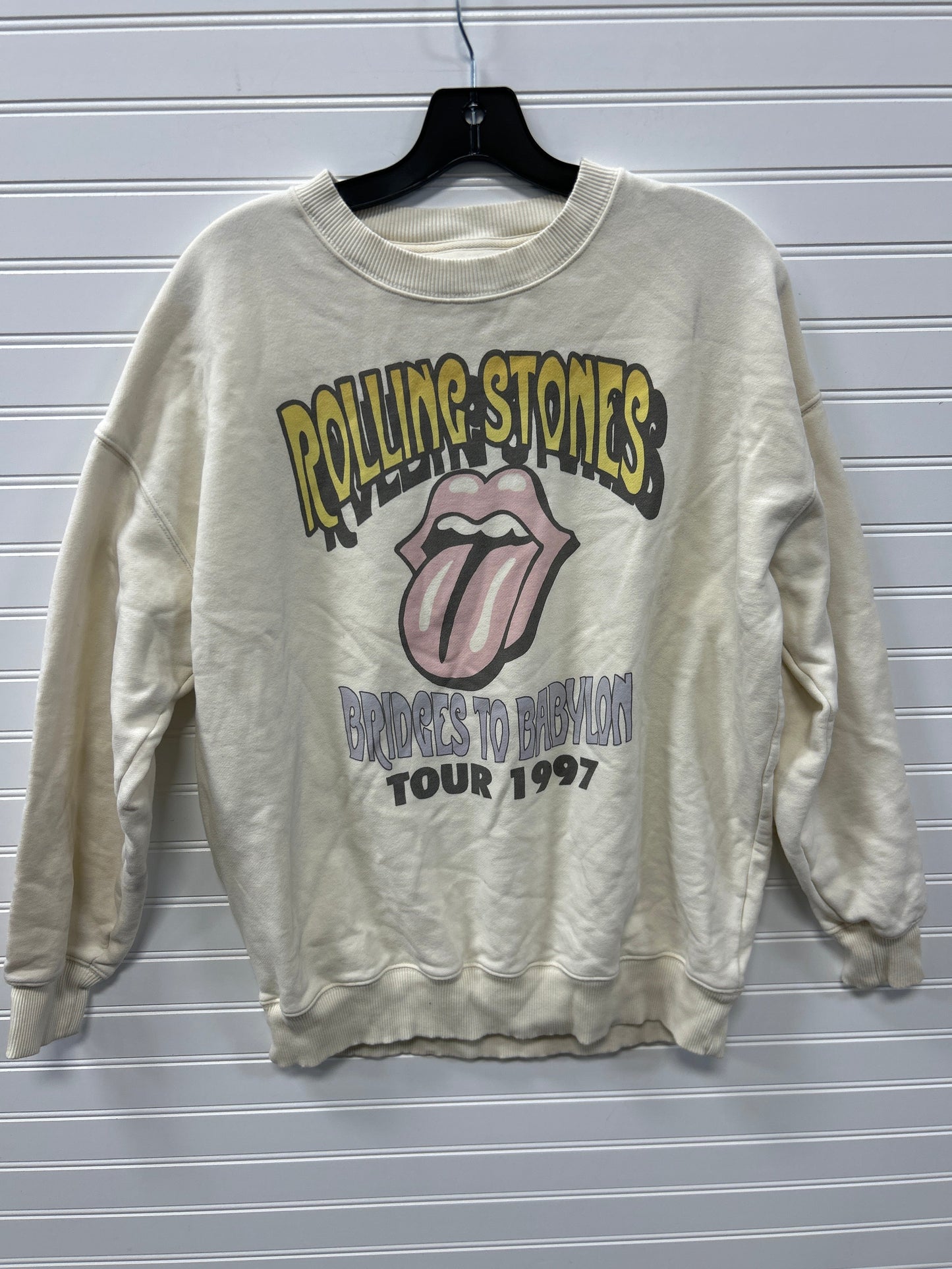 Top Ls By American Eagle In Cream, Size:Xs