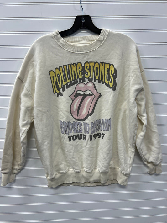 Top Ls By American Eagle In Cream, Size:Xs