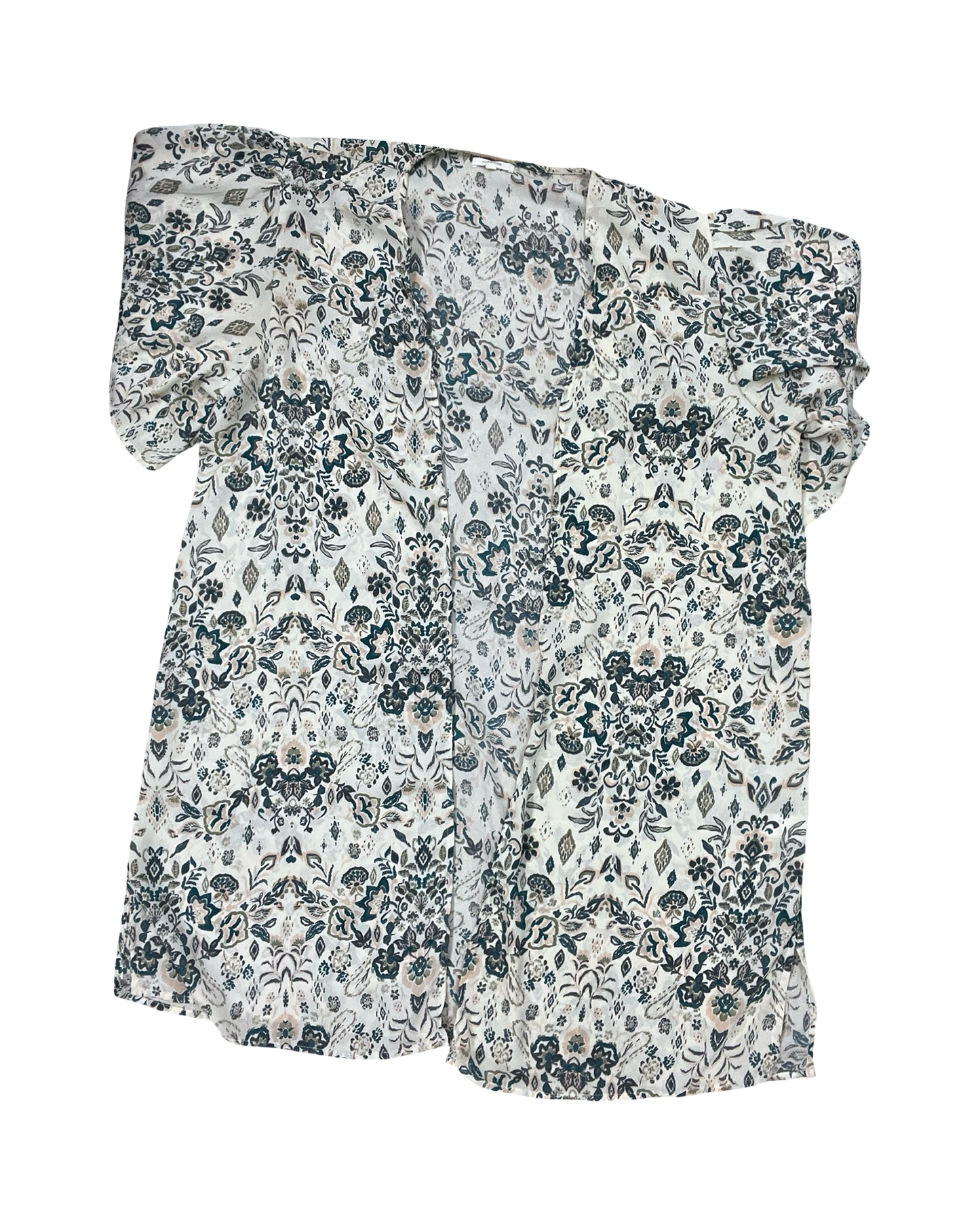 Kimono By Maurices In Floral Print, Size:L