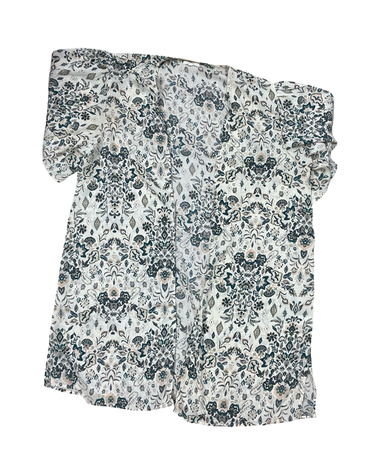 Kimono By Maurices In Floral Print, Size:L