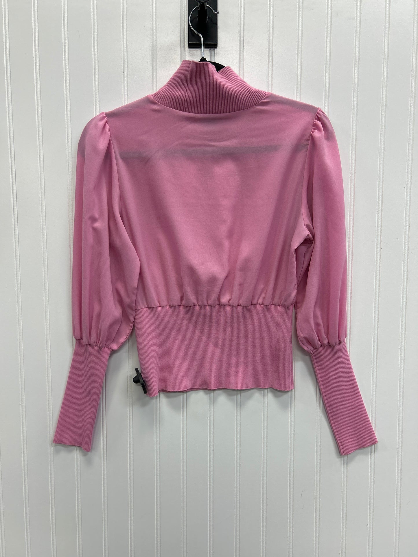 Blouse Ls By French Connection In Pink, Size:Xs