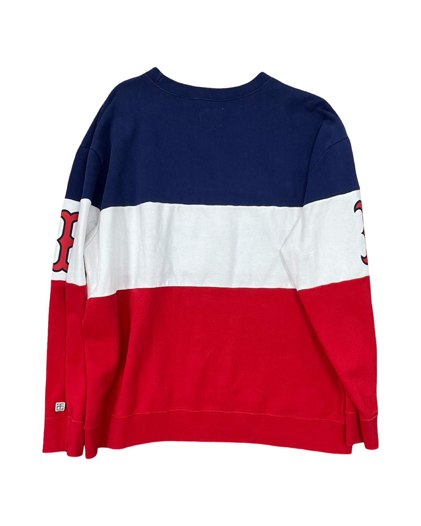 Sweatshirt Collar By Clothes Mentor In Blue Red & White, Size:Xl