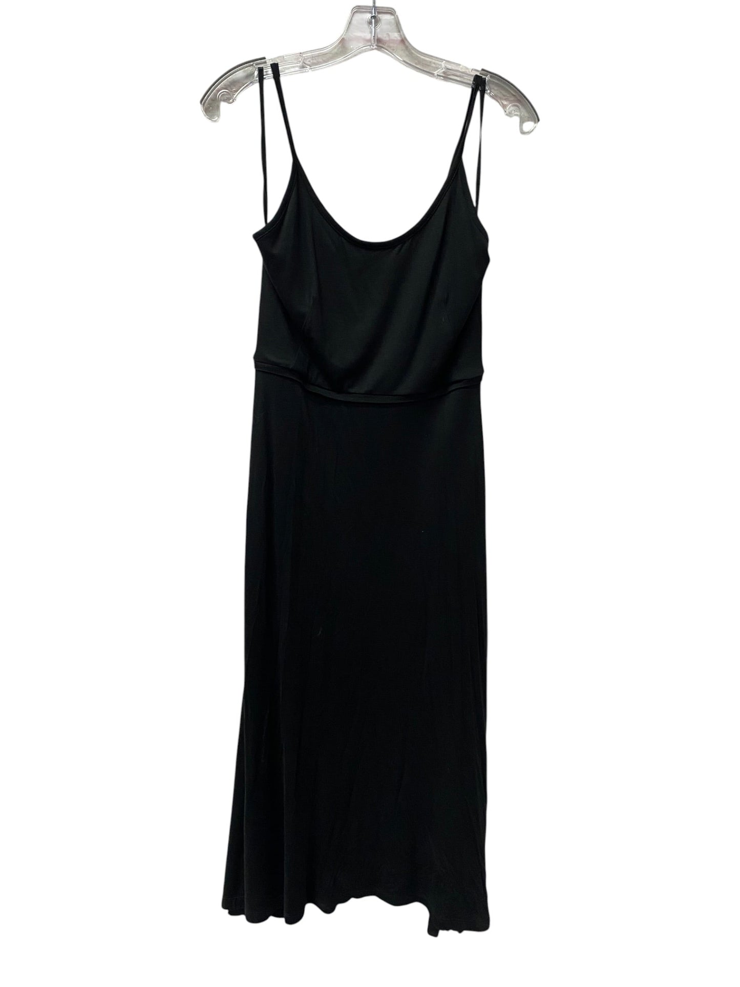 Dress Casual Midi By Loft In Black, Size:Sp