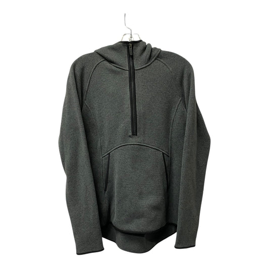 Athletic Jacket By Lululemon In Grey, Size:8