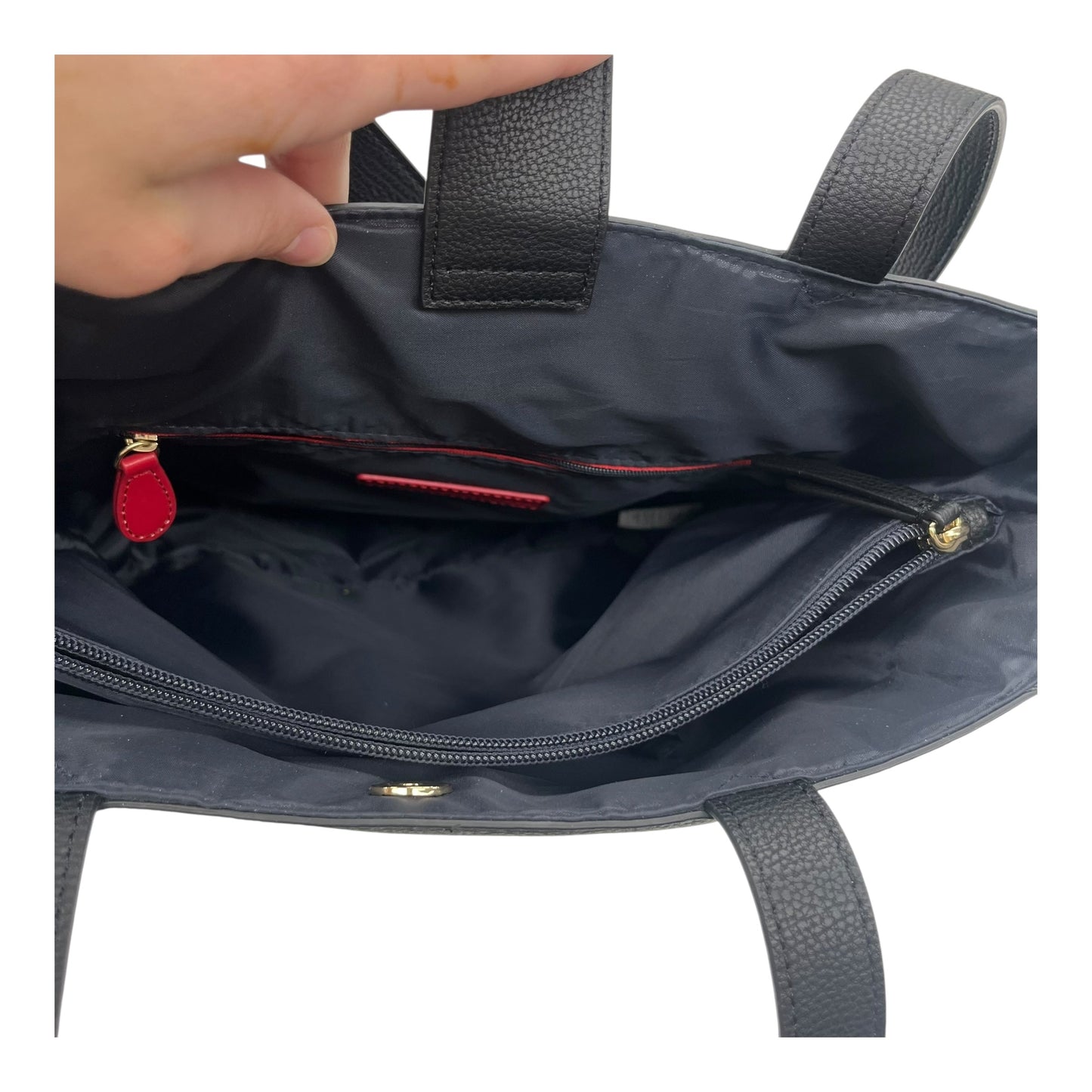 Tote By Tommy Hilfiger In Black, Size:Medium