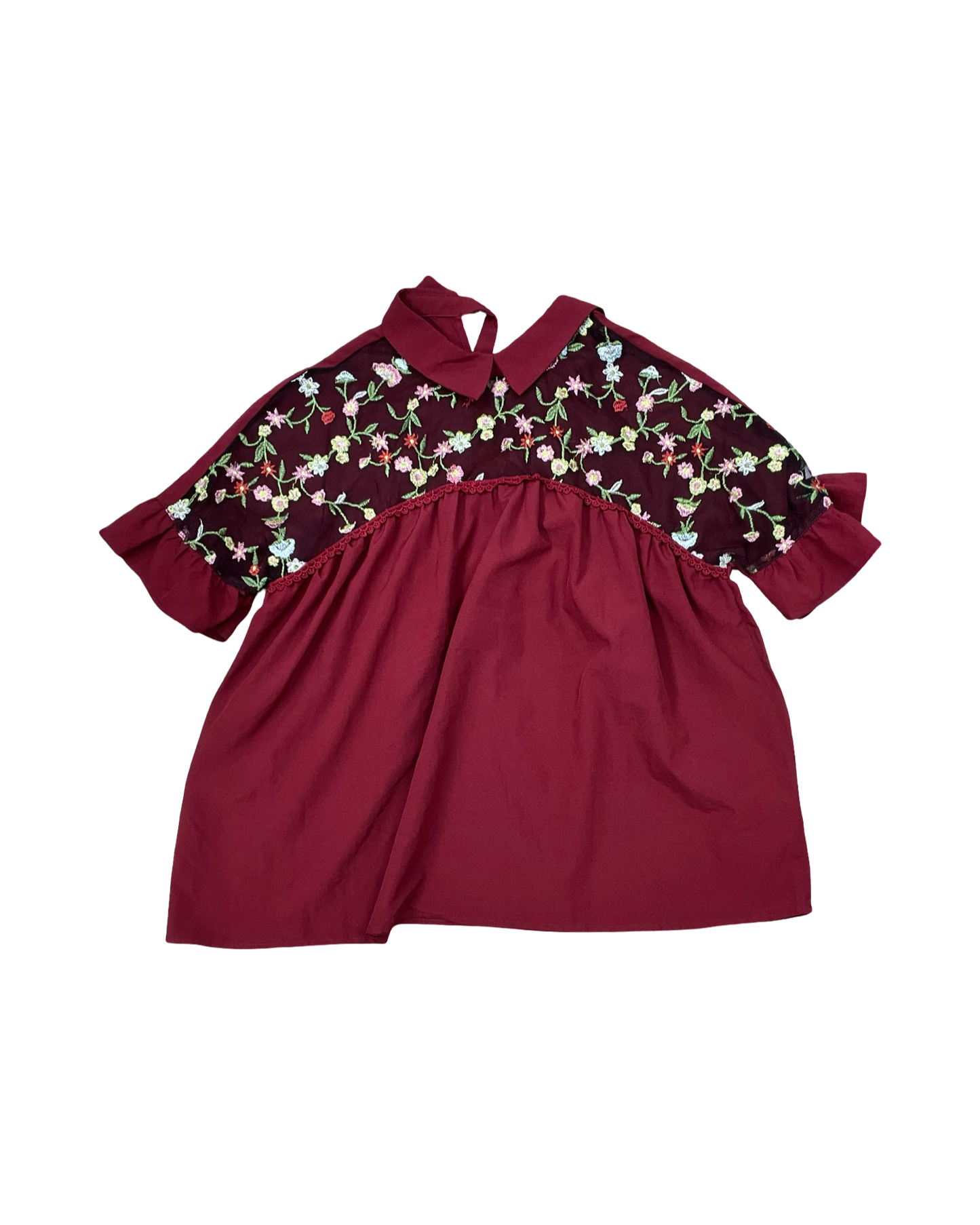 Top Ss By Clothes Mentor In Maroon, Size:S