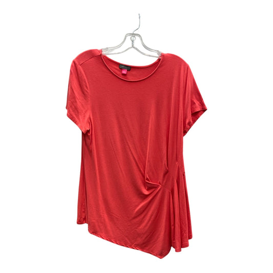 Top Ss By Vince Camuto In Pink, Size:L