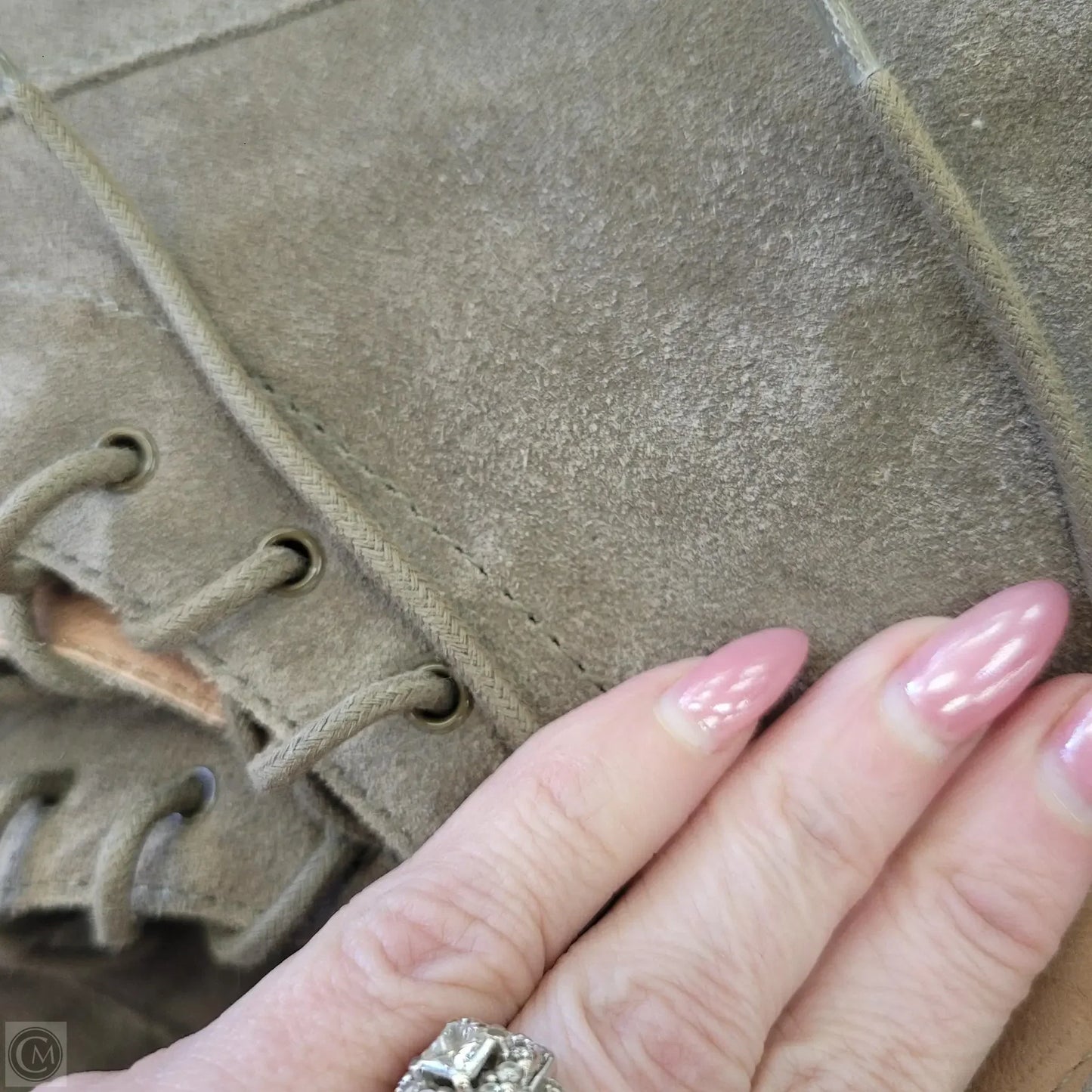 Boots Combat By Madewell In Green, Size: 8