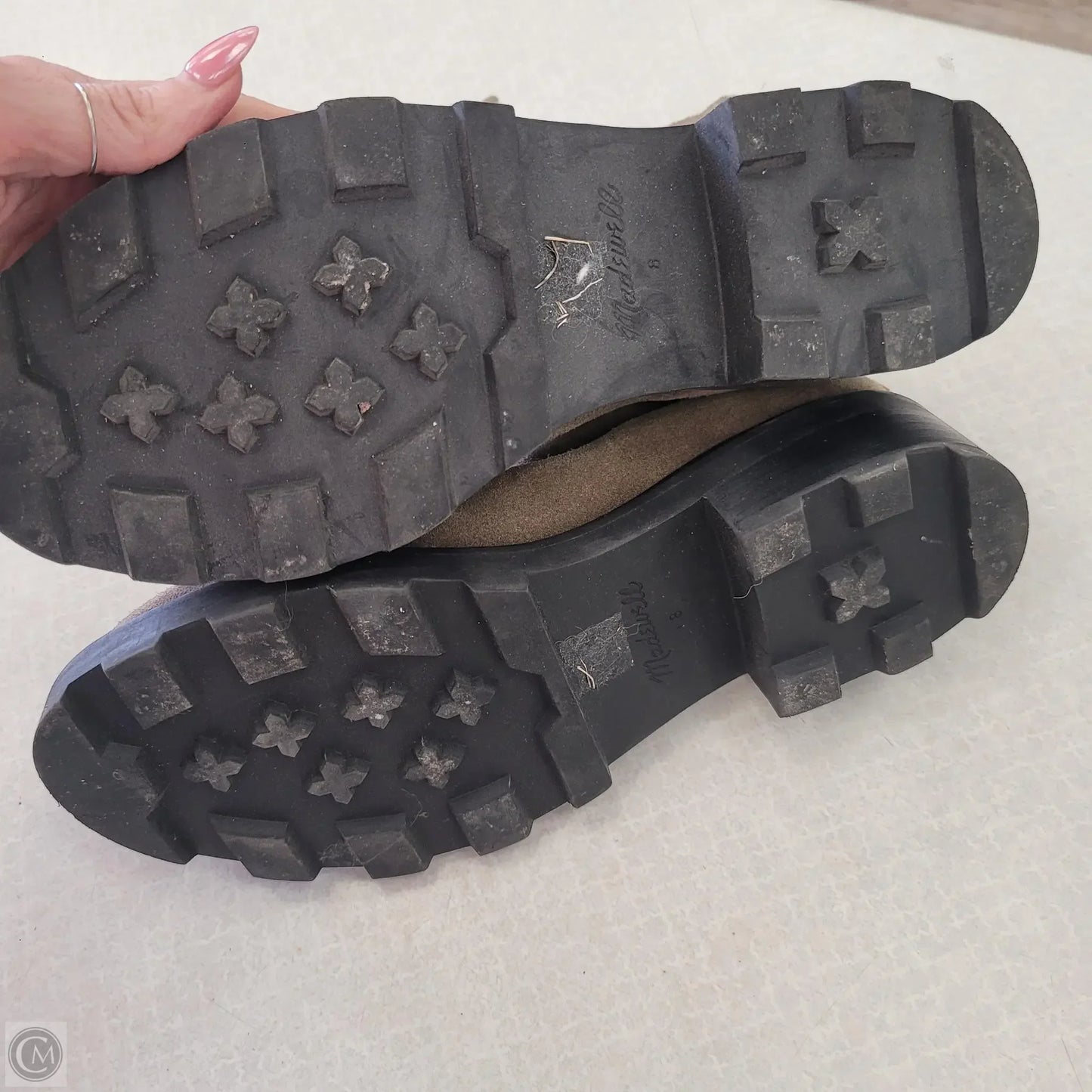 Boots Combat By Madewell In Green, Size: 8