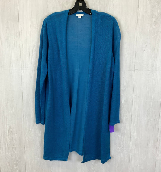 Cardigan By J. Jill In Blue, Size: M