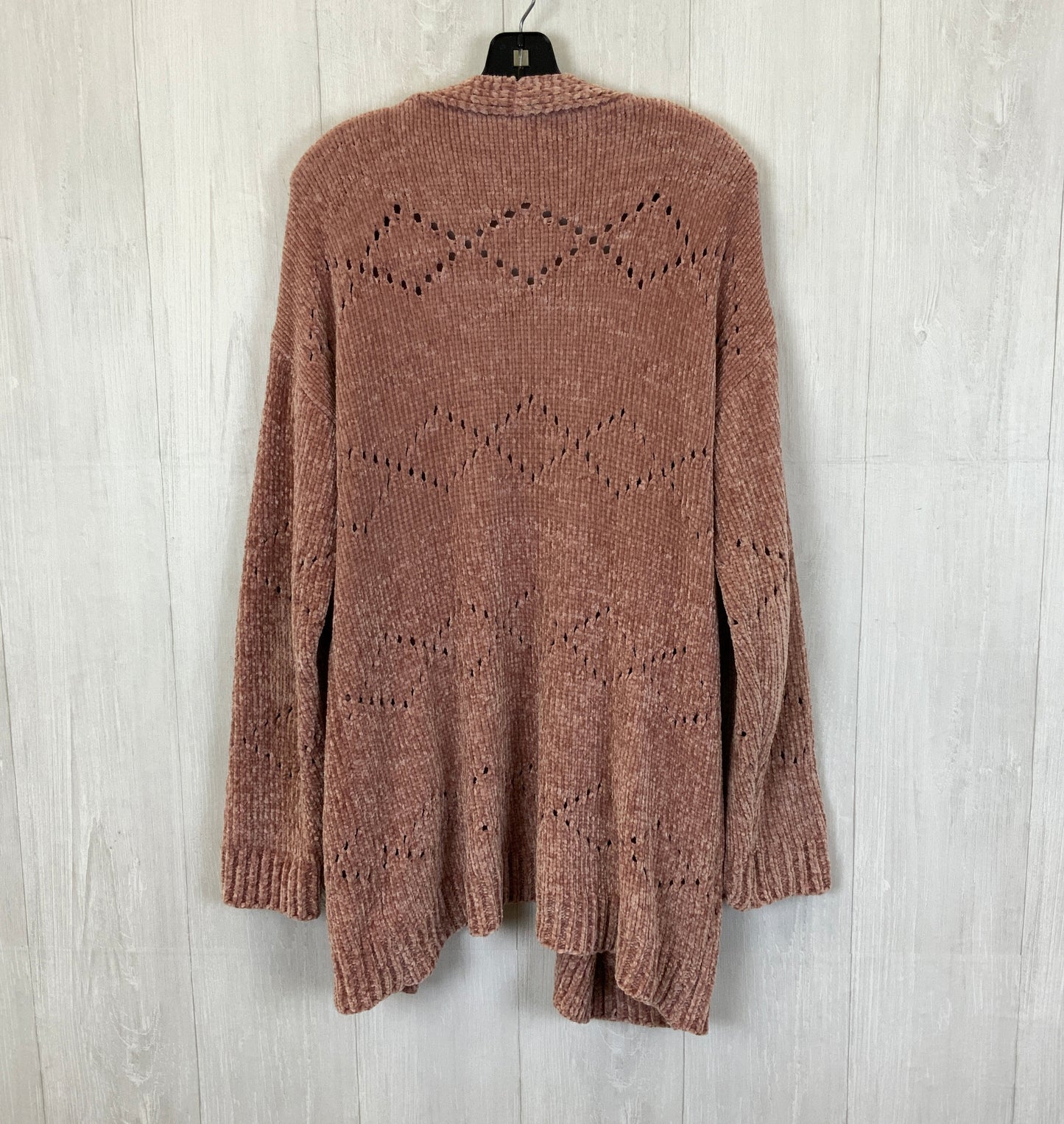 Sweater Cardigan By Pink Blush In Pink, Size: M