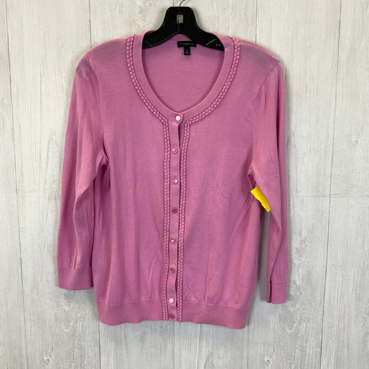 Cardigan By Talbots In Pink, Size: M