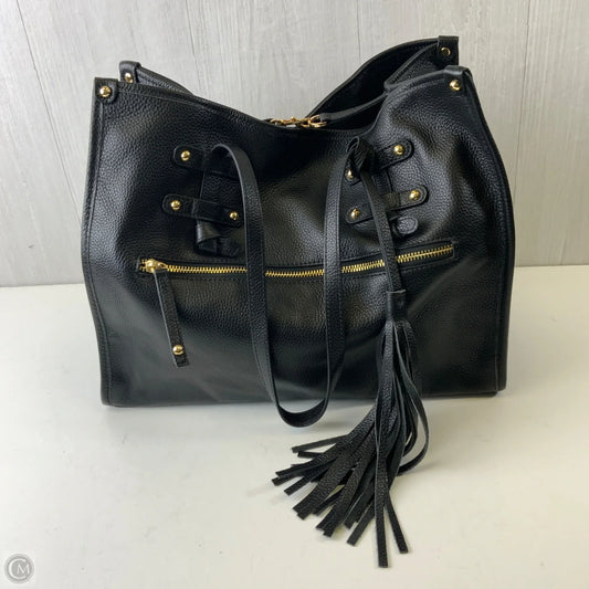 Handbag Leather By Clothes Mentor, Size: Large