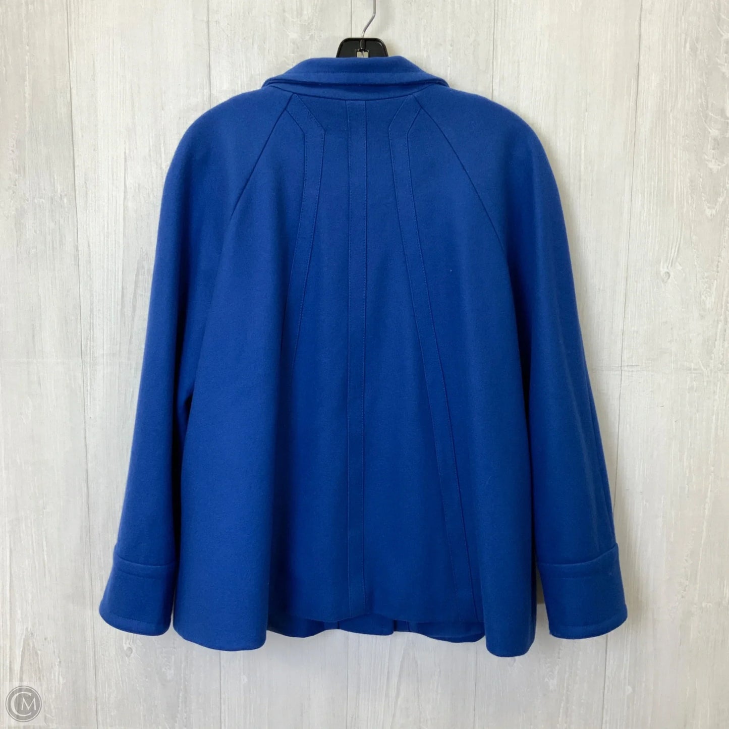 Coat Peacoat By Ellen Tracy In Blue, Size: Sp