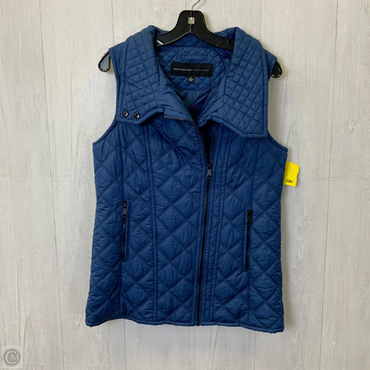 Vest Puffer & Quilted By Marc New York In Blue, Size: S