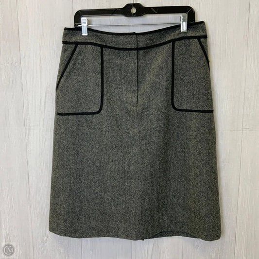 Skirt Mini & Short By Loft In Grey, Size: L