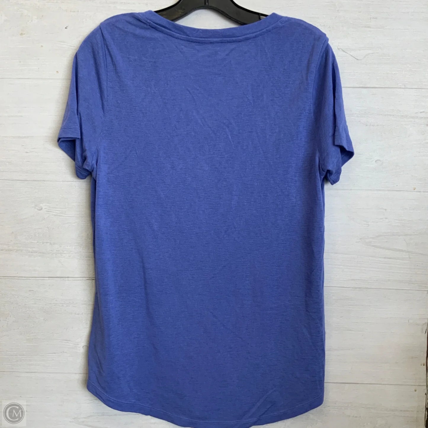Top Short Sleeve Basic By Athleta In Blue, Size: M
