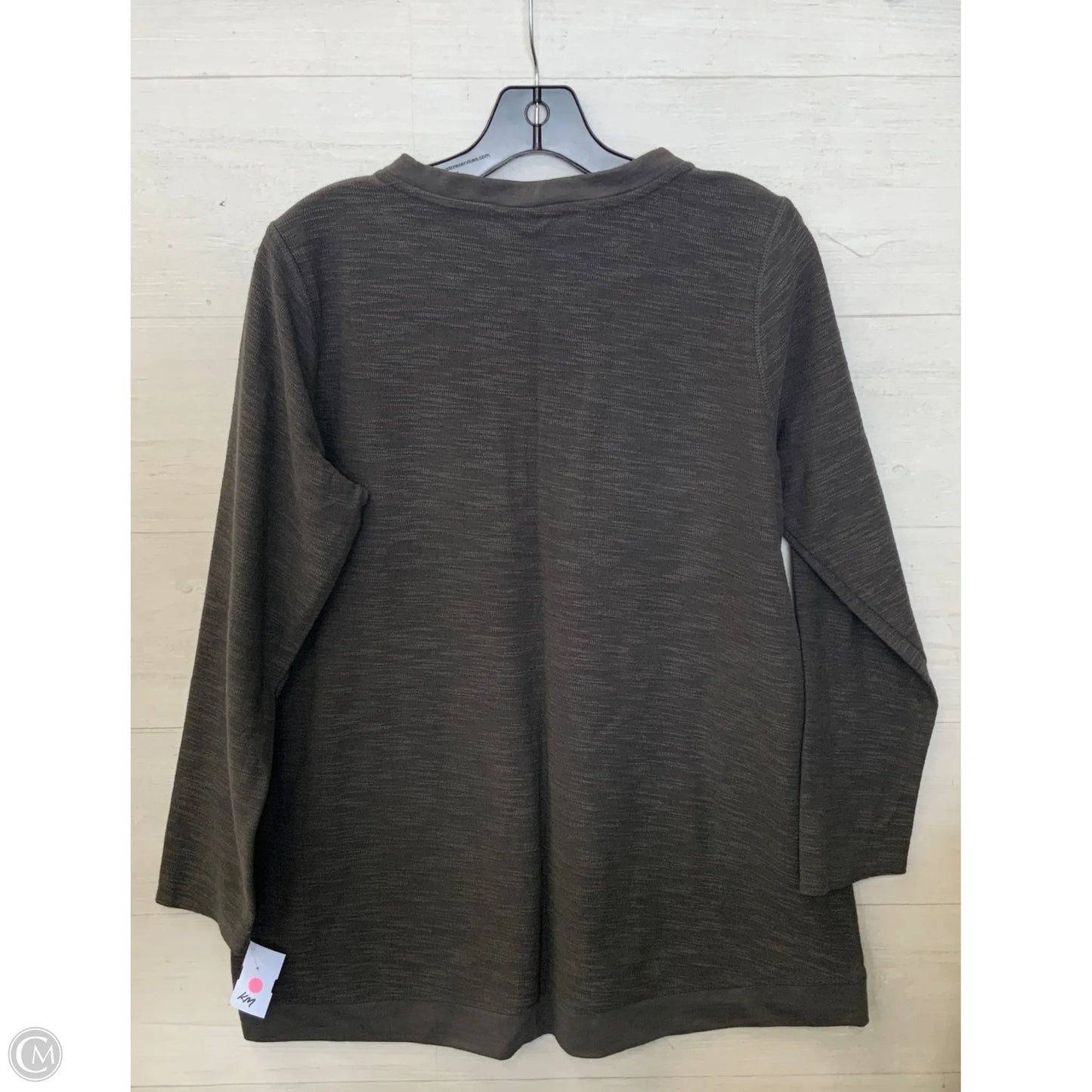 Top Long Sleeve By J. Jill In Grey, Size: M