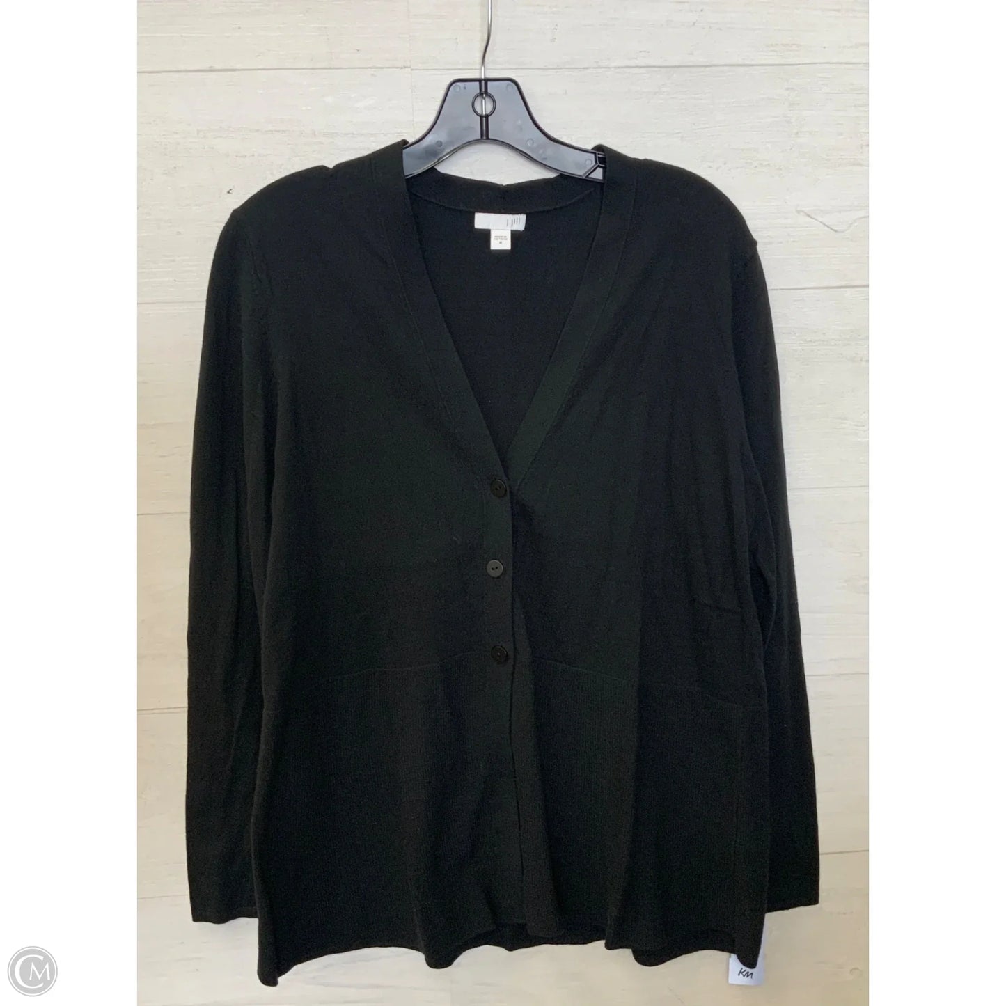 Cardigan By J. Jill In Black, Size: M