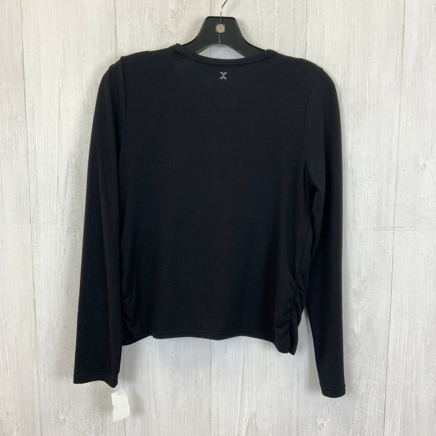 Athletic Top Long Sleeve Crewneck By Xersion In Black, Size: Xs