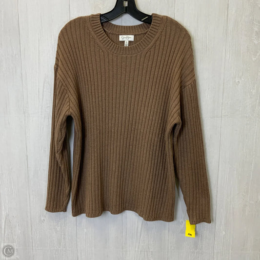 Sweater By Jessica Simpson In Brown, Size: Xl