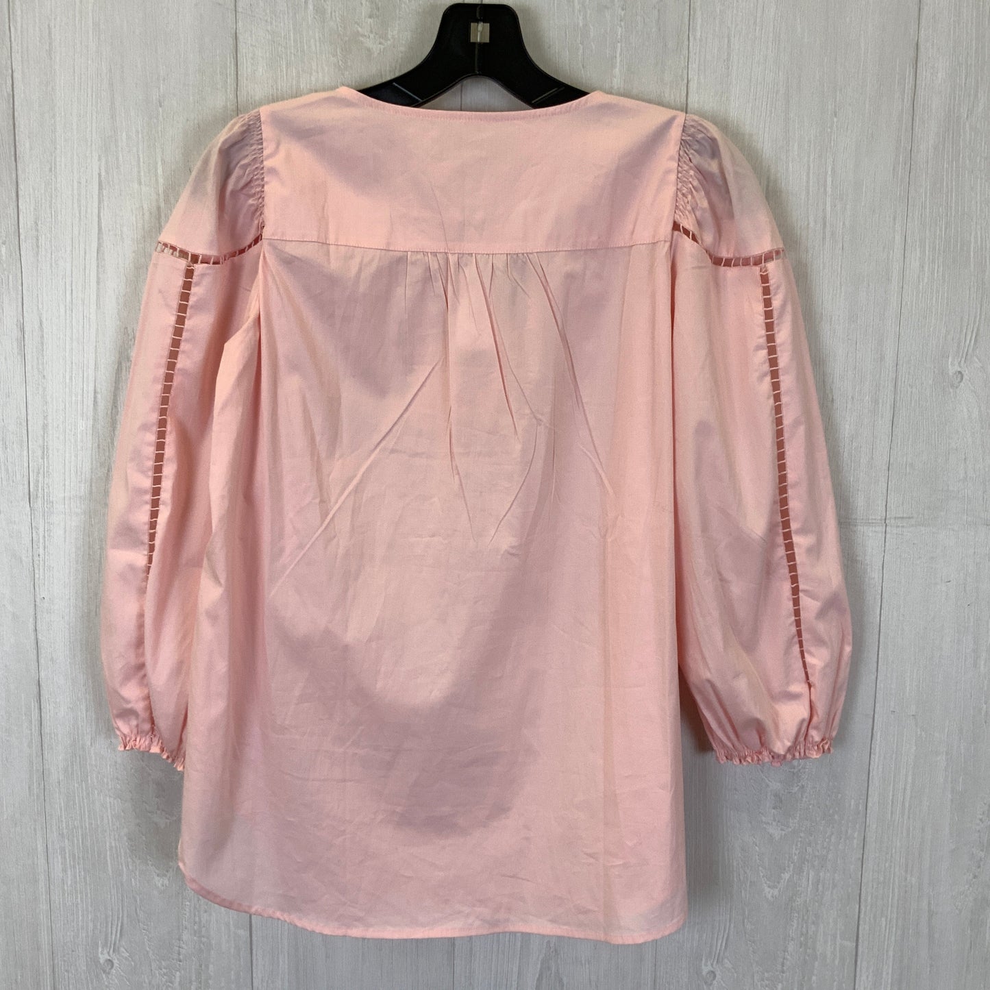 Top 3/4 Sleeve By Loft In Pink, Size: Xxs