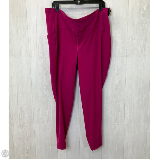 Athletic Leggings By Lululemon In Pink, Size: 20
