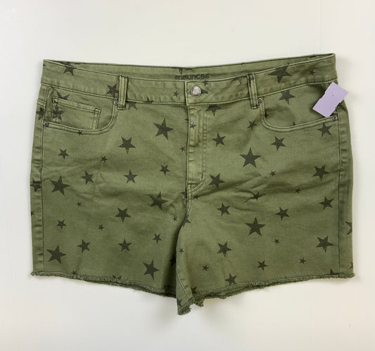 Green Shorts Maurices, Size 22w