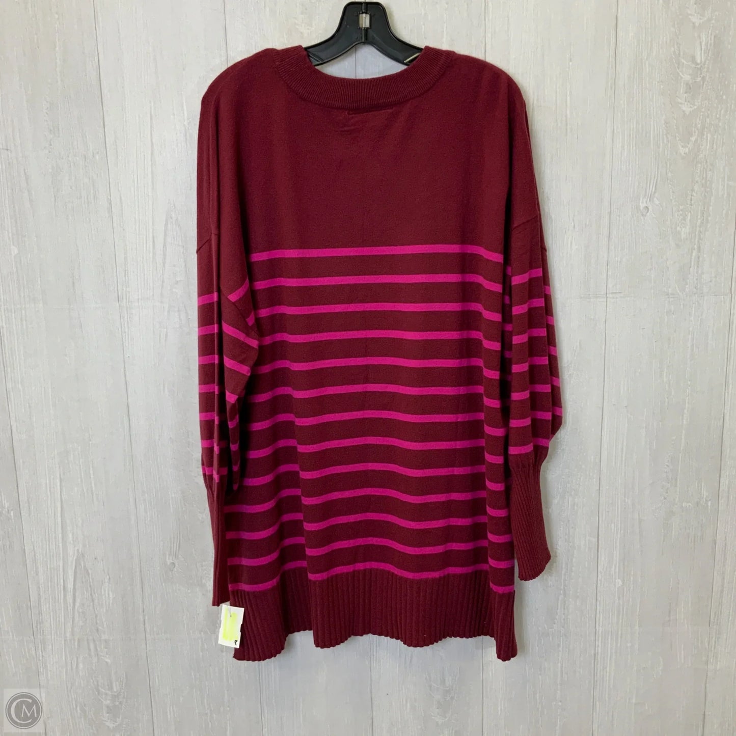 Sweater By Lane Bryant In Striped Pattern, Size: 3X
