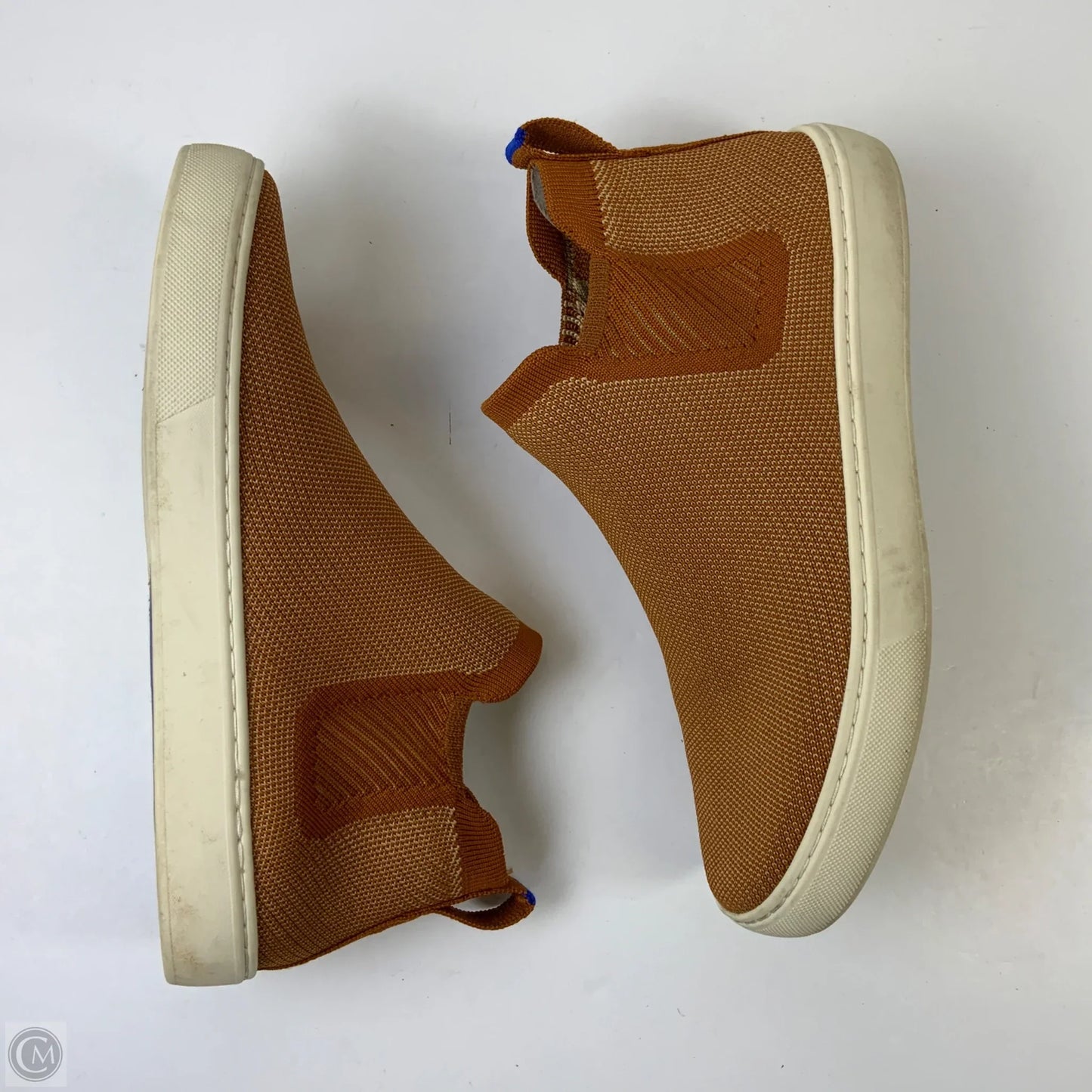 Shoes Sneakers By Rothys In Brown & Cream, Size: 8.5