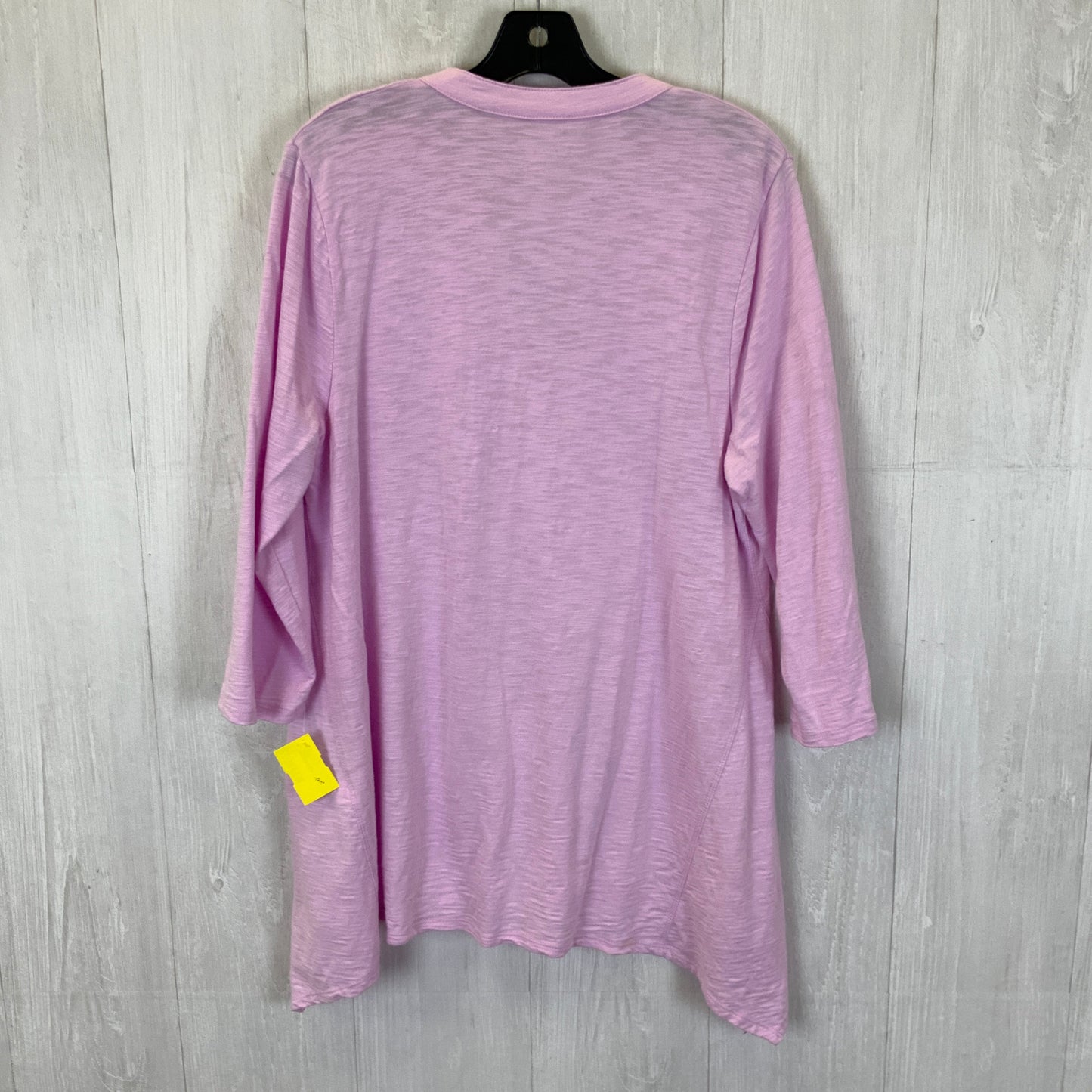 Top Long Sleeve By Chicos In Pink, Size: L