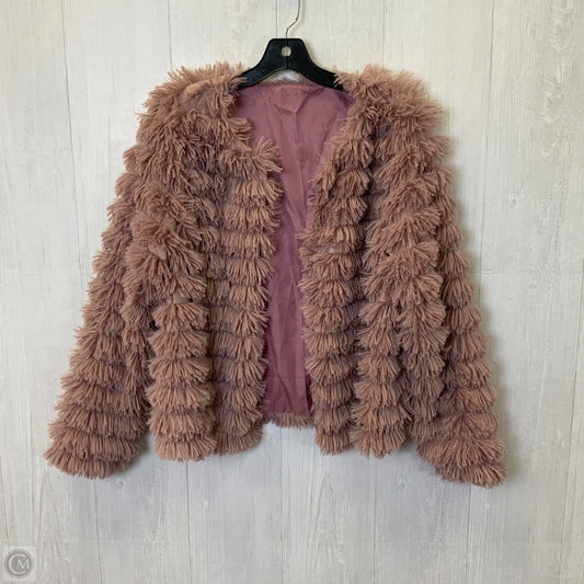 Jacket Other By Clothes Mentor In Pink, Size: L