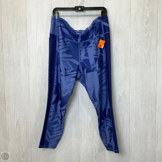Athletic Capris By Under Armour In Blue, Size: 2x