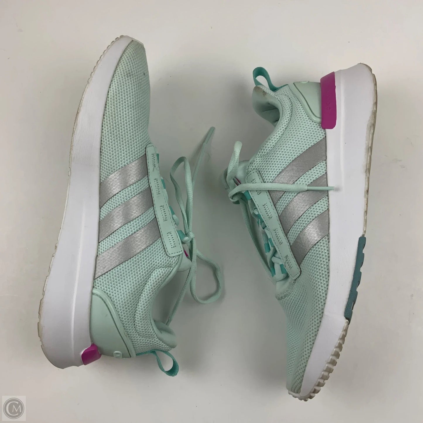 Shoes Athletic By Adidas In Blue & Pink, Size: 7