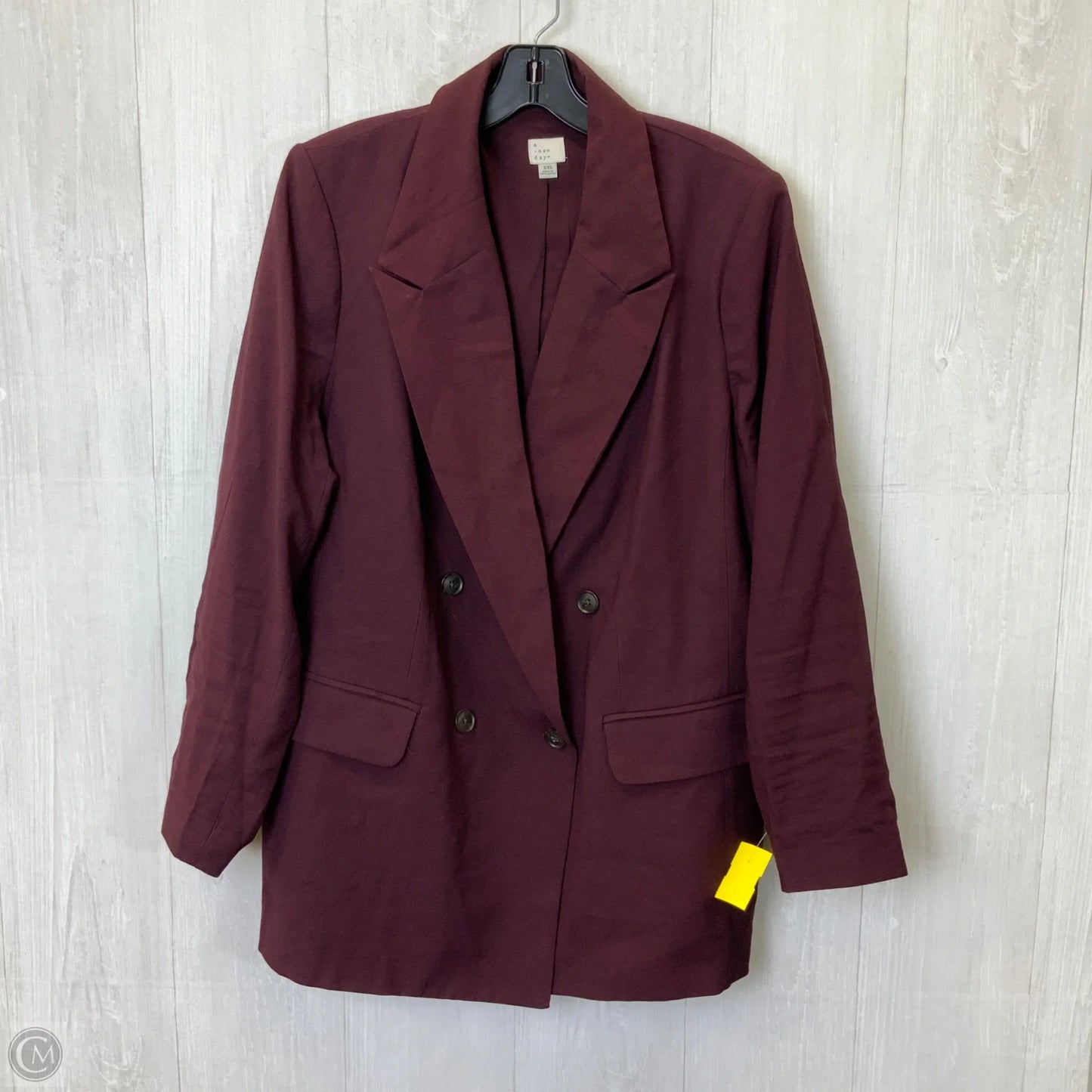 Blazer By A New Day In Maroon, Size: 2x