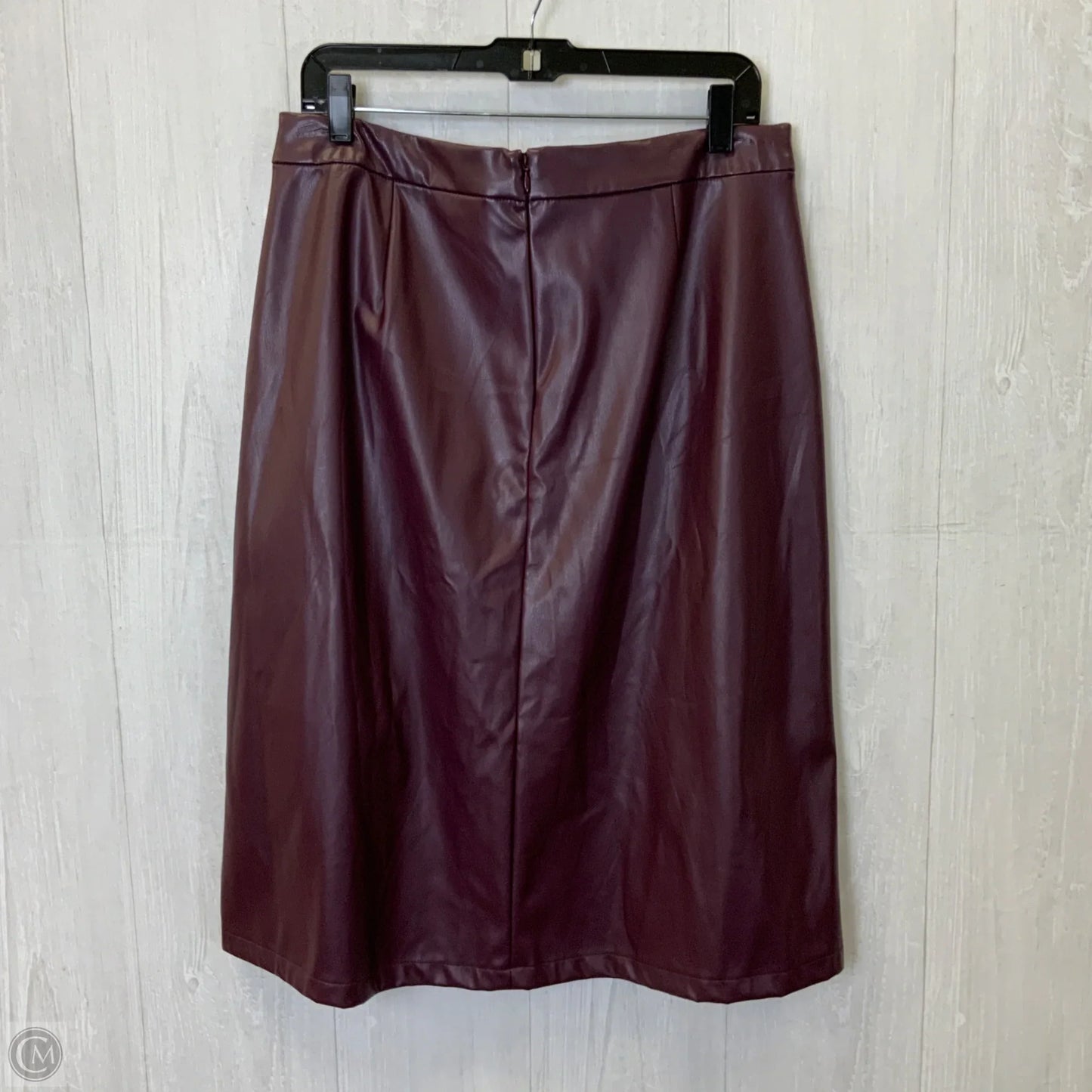 Skirt Midi By Liz Claiborne In Purple, Size: 8