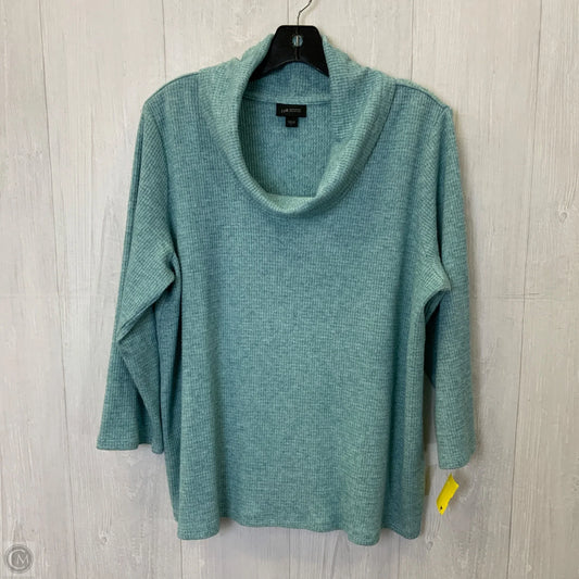 Top Long Sleeve By J. Jill In Blue, Size: L