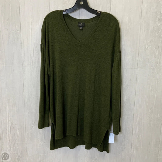Top Long Sleeve By Worthington In Green, Size: 0x