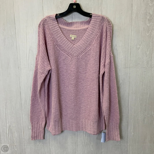 Sweater By Pilcro In Purple, Size: M